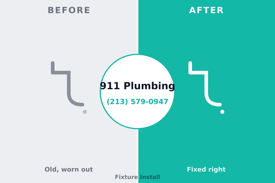 Before and after: plumbing repair Red Lake, AZ